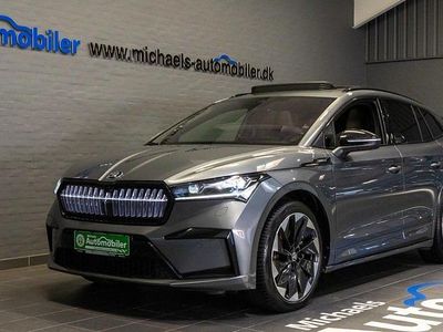 Gråmetal Brugt 2023 Skoda Enyaq iV SportLine SUV | 349.900 kr. (Lidt for dyr)