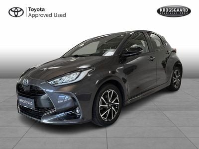 Brugt 2020 Toyota Yaris Hybrid H3 Style Hatchback | 169.900 kr. (God pris)