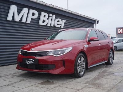 Rød Brugt 2018 Kia Optima Hybrid Sedan | 144.900 kr.