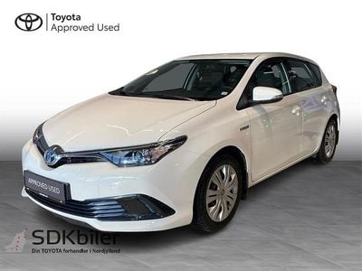 Hvid Brugt 2016 Toyota Auris Hybrid H1 Hatchback | 114.900 kr. (Fair pris)