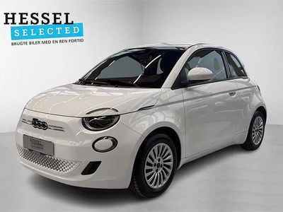 Hvid Brugt 2023 Fiat 500e Action Hatchback | 94.900 kr. (Fair pris)