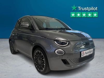Grå Brugt 2023 Fiat 500e La Prima Cabriolet | 194.500 kr. (Dyr)