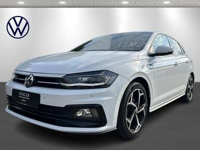 Hvid Brugt 2019 VW Polo R-line Hatchback | 199.900 kr. (Fair pris)
