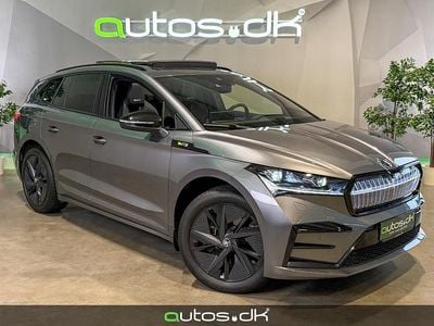 Gråmetal Brugt 2024 Skoda Enyaq iV RS SUV | 419.000 kr.
