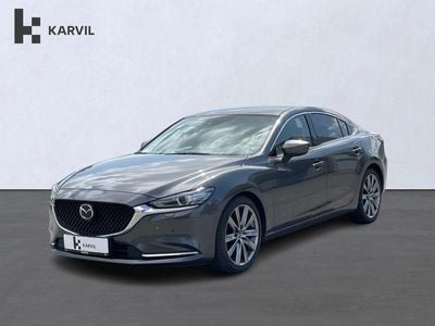 Machine gray Brugt 2018 Mazda 6 Optimum Sedan | 209.900 kr. (Dyr)