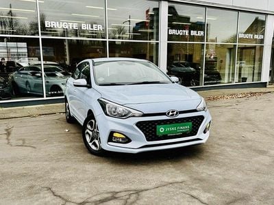 Brugt Hyundai i20 Edition 100 HK (73 kW) 2019 Lysblå Hatchback