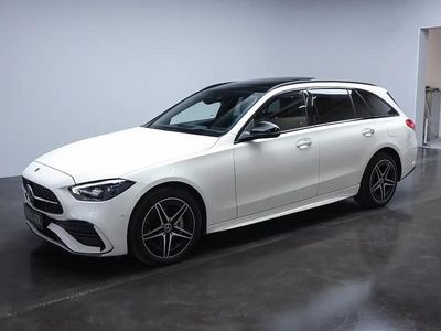 Hvid Brugt 2022 Mercedes C300e Stationcar | 489.900 kr. (Lidt for dyr)