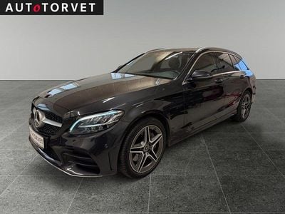 Gråmetal Brugt 2020 Mercedes C300e AMG line Stationcar | 289.700 kr. (Dyr)