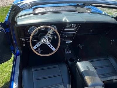 Brugt Ford Mustang 1971 Blå Cabriolet