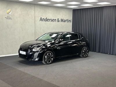 Sort Brugt 2024 Peugeot e-208 Style Hatchback | 168.800 kr. (God pris)