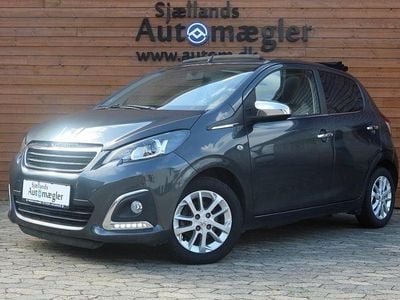 Grå Brugt 2016 Peugeot 108 Desire Top! Hatchback | 55.000 kr. (Fair pris)
