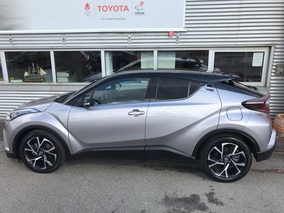brugt Toyota C-HR 1,8 B/EL C-LUB Bi-tone Multidrive S 122HK 5d Aut. Bliv ringet opSkriv til os