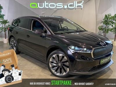 Sortmetal Brugt 2021 Skoda Enyaq iV Suite SUV | 264.000 kr. (Fair pris)