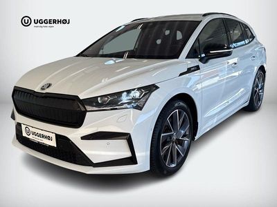 Hvidmetal Brugt 2022 Skoda Enyaq iV SportLine SUV | 289.000 kr. (Dyr)
