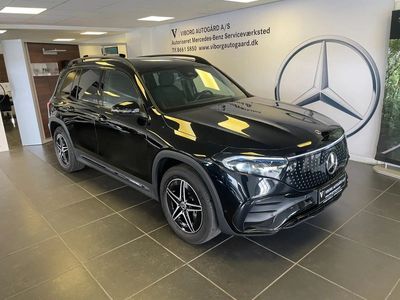 Sortmetal Brugt 2024 Mercedes EQB250+ AMG line SUV | 374.900 kr. (Lidt for dyr)