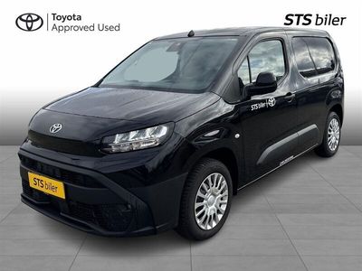 Absolute black Brugt 2024 Toyota Proace City Van | 174.995 kr.