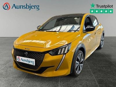 Brugt Peugeot e-208 GTi 100 kW (136 HK) 2021 Gul Hatchback