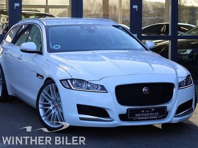 Hvid Brugt 2019 Jaguar XF Sportbrake Prestige Stationcar | 299.900 kr.