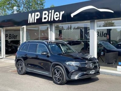 Sortmetal Brugt 2024 Mercedes EQB350 AMG line SUV | 339.900 kr. (Super pris)