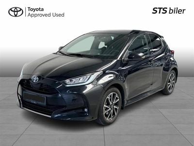 Night time black Brugt 2022 Toyota Yaris Hybrid Style Hatchback | 184.995 kr. (Fair pris)