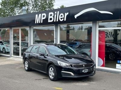 Sort Brugt 2017 Peugeot 508 Active Stationcar | 99.900 kr. (Fair pris)