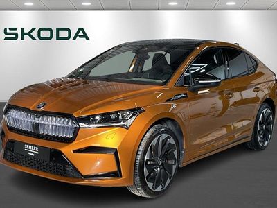 Orangemetal Brugt 2024 Skoda Enyaq iV SportLine SUV | 399.900 kr. (Fair pris)