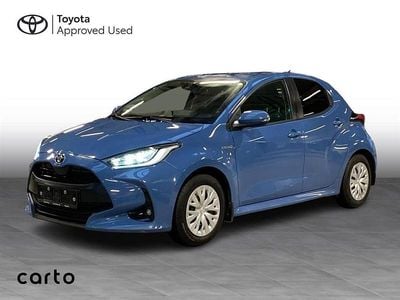 Brugt Toyota Yaris Hybrid H3 Smart 116 HK (85 kW) 2021 8w2  urban blue Hatchback