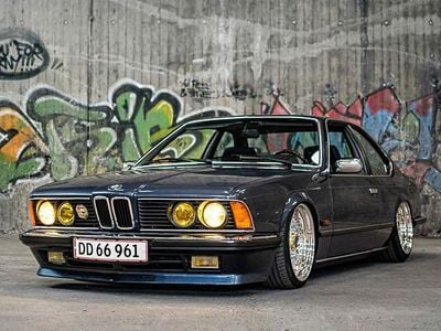 Blå Brugt 1985 BMW 635 Coupe | 400.000 kr.