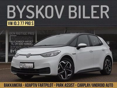 Brugt VW ID.3 Pro 150 kW (204 HK) 2022 Hvidmetal Hatchback