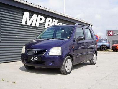 Blå Brugt 2002 Suzuki Wagon R+ GL Stationcar | 19.900 kr. (Lidt for dyr)