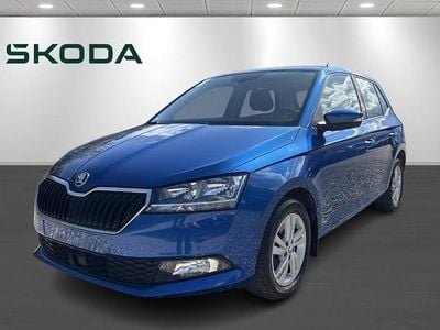 Blåmetal Brugt 2019 Skoda Fabia Ambition Hatchback | 129.900 kr. (Fair pris)