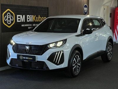 Hvid Brugt 2024 Peugeot 2008 SUV | 199.900 kr. (God pris)