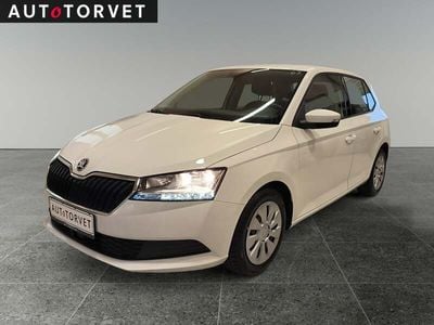 Hvid Brugt 2021 Skoda Fabia Ambition Hatchback | 119.700 kr. (Dyr)