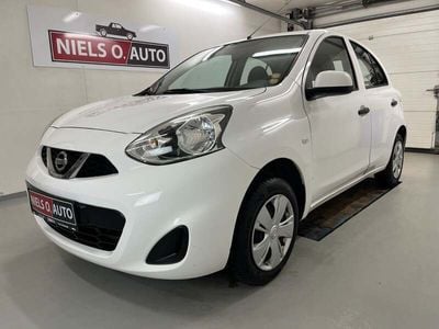 Hvid Brugt 2015 Nissan Micra Acenta Hatchback | 39.900 kr. (Fair pris)