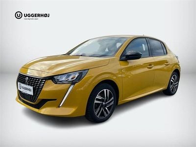 Brugt Peugeot 208 Allure 100 HK (73 kW) 2023 Gul Hatchback