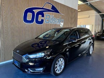 Sort Brugt 2017 Ford Focus Titanium Stationcar | 64.900 kr. (Fair pris)