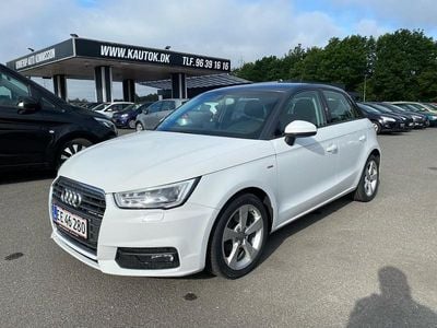 Hvid Brugt 2015 Audi A1 Sportback Sport Hatchback | 94.900 kr.
