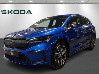 Blå Brugt 2023 Skoda Enyaq iV SportLine SUV | 379.900 kr. (Lidt for dyr)