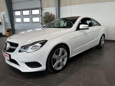 Hvid Brugt 2014 Mercedes E200 Coupe | 219.900 kr.