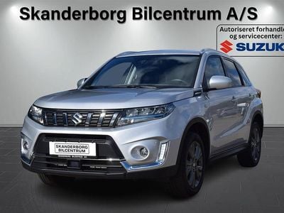 Silky silver metallic Brugt 2022 Suzuki Vitara Active SUV | 199.900 kr. (Fair pris)