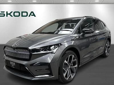 Koksmetal Brugt 2024 Skoda Enyaq iV RS SUV | 369.900 kr. (Fair pris)