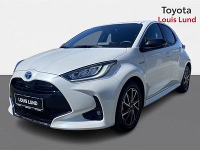 brugt Toyota Yaris Hybrid 1,5 Hybrid H3 Style 116HK 5d Trinl. Gear