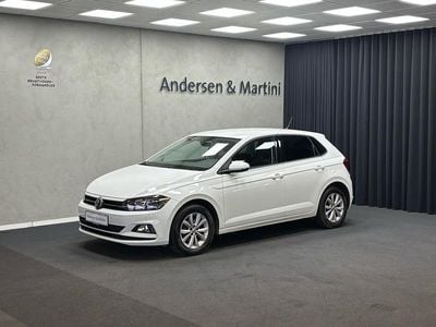 Hvid Brugt 2018 VW Polo Highline Hatchback | 154.800 kr. (Lidt for dyr)