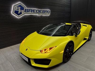 Gul Brugt 2017 Lamborghini Huracán Cabriolet | 1.799.500 kr.