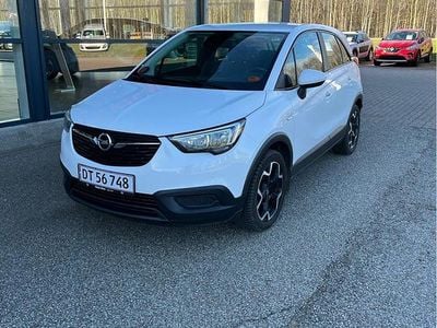 Hvid Brugt 2017 Opel Crossland X SUV | 84.900 kr. (God pris)
