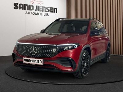 Rødmetal Brugt 2024 Mercedes EQB300 AMG line SUV | 449.900 kr.