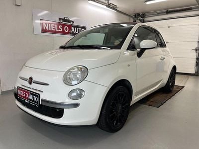Hvid Brugt 2010 Fiat 500C Lounge Cabriolet | 39.800 kr. (Lidt for dyr)