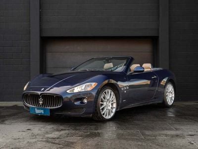 Brugt Maserati GranCabrio 440 HK (323 kW) 2011 Blå Cabriolet