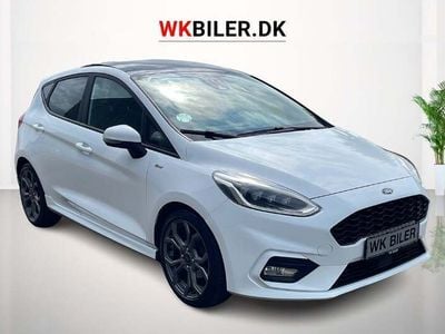 Hvid Brugt 2018 Ford Fiesta ST-Line Hatchback | 119.800 kr. (Fair pris)