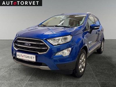 Brugt Ford Ecosport Titanium 125 HK (91 kW) 2018 Blåmetal SUV